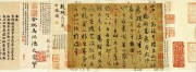 历代名画_晋 王羲之 游目帖 75.9×28.2 （缩）