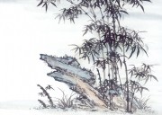 近现代书画 2000 幅_佚名 古树图册huaniaohua3_232