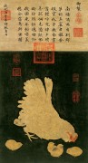 中国历代名画-宋代_宋 佚名 子母鸡图 纸本33X42 （缩）