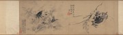 中国历代名画-明代_明 徐渭 蟹鱼图 纸本 98-29cm 