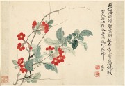 中国历代名画-清代_清 恽寿平 花卉图册十开-3 纸本 33x2.8 